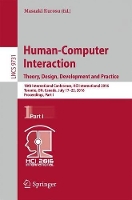 Book Cover for Human-Computer Interaction. Theory, Design, Development and Practice by Masaaki Kurosu