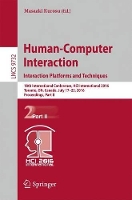 Book Cover for Human-Computer Interaction. Interaction Platforms and Techniques by Masaaki Kurosu