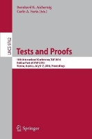 Book Cover for Tests and Proofs by Bernhard K. Aichernig