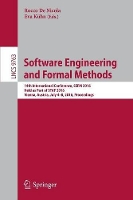 Book Cover for Software Engineering and Formal Methods by Rocco De Nicola