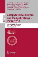 Book Cover for Computational Science and Its Applications - ICCSA 2016 by Osvaldo Gervasi