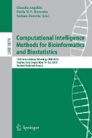 Book Cover for Computational Intelligence Methods for Bioinformatics and Biostatistics by Claudia Angelini