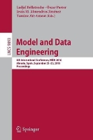 Book Cover for Model and Data Engineering by Ladjel Bellatreche