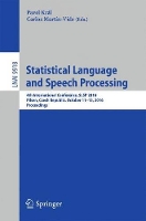 Book Cover for Statistical Language and Speech Processing by Pavel Král