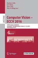 Book Cover for Computer Vision – ECCV 2016 by Bastian Leibe