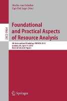 Book Cover for Foundational and Practical Aspects of Resource Analysis by Marko van Eekelen