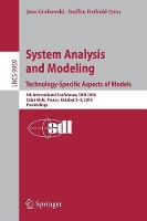 Book Cover for System Analysis and Modeling. Technology-Specific Aspects of Models by Jens Grabowski
