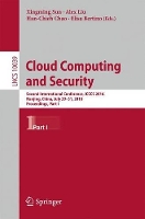 Book Cover for Cloud Computing and Security by Xingming Sun