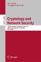 Book Cover for Cryptology and Network Security by Sara Foresti