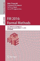 Book Cover for FM 2016: Formal Methods by John Fitzgerald