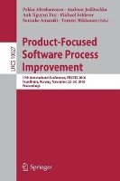 Book Cover for Product-Focused Software Process Improvement by Pekka Abrahamsson