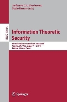 Book Cover for Information Theoretic Security by Anderson C.A. Nascimento