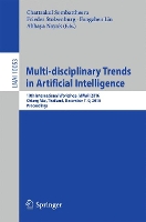 Book Cover for Multi-disciplinary Trends in Artificial Intelligence by Chattrakul Sombattheera