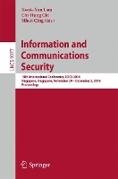 Book Cover for Information and Communications Security by Kwok-Yan Lam