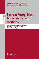 Book Cover for Pattern Recognition Applications and Methods by Ana Fred