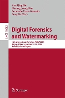 Book Cover for Digital Forensics and Watermarking by Yun Qing Shi