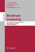 Book Cover for Membrane Computing by Alberto Leporati