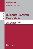 Book Cover for Numerical Software Verification by Sergiy Bogomolov