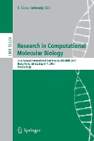 Book Cover for Research in Computational Molecular Biology 21st Annual International Conference, RECOMB 2017, Hong Kong, China, May 3-7, 2017, Proceedings by S Cenk Sahinalp