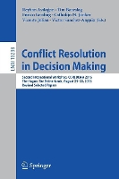 Book Cover for Conflict Resolution in Decision Making by Reyhan Aydo?an