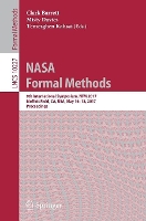 Book Cover for NASA Formal Methods by Clark Barrett