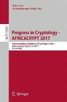 Book Cover for Progress in Cryptology - AFRICACRYPT 2017 by Marc Joye