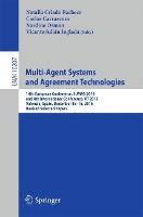 Book Cover for Multi-Agent Systems and Agreement Technologies by Natalia Criado Pacheco