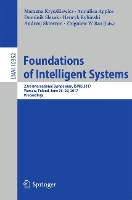 Book Cover for Foundations of Intelligent Systems by Marzena Kryszkiewicz