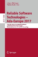 Book Cover for Reliable Software Technologies – Ada-Europe 2017 by Johann Blieberger