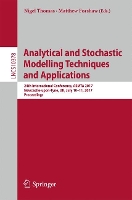 Book Cover for Analytical and Stochastic Modelling Techniques and Applications by Nigel Thomas