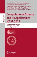 Book Cover for Computational Science and Its Applications – ICCSA 2017 by Osvaldo Gervasi