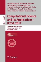 Book Cover for Computational Science and Its Applications – ICCSA 2017 by Osvaldo Gervasi