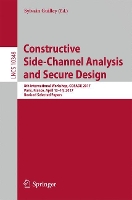 Book Cover for Constructive Side-Channel Analysis and Secure Design by Sylvain Guilley