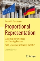 Book Cover for Proportional Representation by Friedrich Pukelsheim