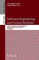 Book Cover for Software Engineering and Formal Methods by Alessandro Cimatti