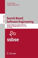 Book Cover for Search Based Software Engineering by Tim Menzies