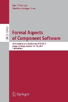 Book Cover for Formal Aspects of Component Software by José Proença