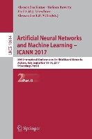 Book Cover for Artificial Neural Networks and Machine Learning – ICANN 2017 by Alessandra Lintas