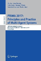 Book Cover for PRIMA 2017: Principles and Practice of Multi-Agent Systems by Bo An
