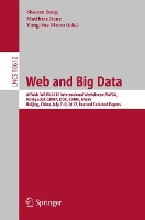 Book Cover for Web and Big Data by Shaoxu Song