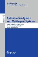 Book Cover for Autonomous Agents and Multiagent Systems by Gita Sukthankar