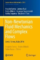 Book Cover for Non-Newtonian Fluid Mechanics and Complex Flows by Angiolo Farina, Lorenzo Fusi