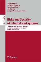 Book Cover for Risks and Security of Internet and Systems by Nora Cuppens