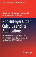 Book Cover for Non-Integer Order Calculus and its Applications by Piotr Ostalczyk