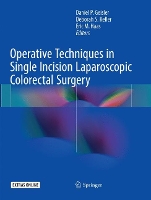 Book Cover for Operative Techniques in Single Incision Laparoscopic Colorectal Surgery by Daniel P. Geisler