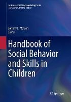 Book Cover for Handbook of Social Behavior and Skills in Children by Johnny L. Matson