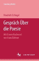 Book Cover for Gespräch Über die Poesie by Friedrich Schlegel