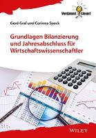 Book Cover for Grundlagen Bilanzierung und Jahresabschluss für Wirtschaftswissenschaftler by Gerd Graf, Corinna Speck