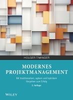 Book Cover for Modernes Projektmanagement by Holger Timinger