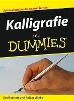 Book Cover for Kalligrafie für Dummies by Jim Bennett